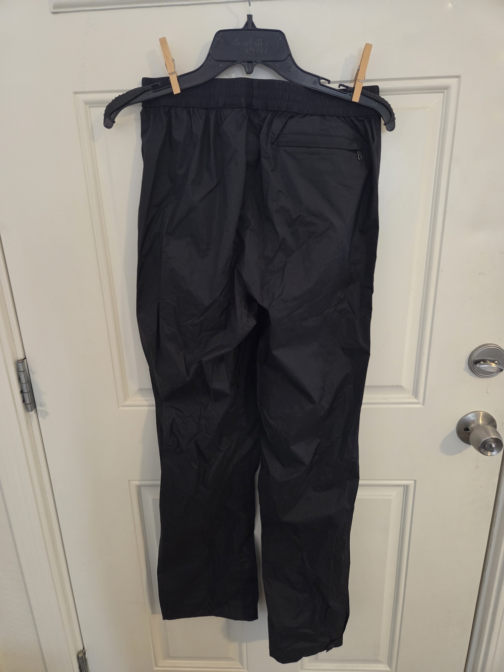 Marmot Black Women's Lightweight Rain Pants - Picture 7 of 13